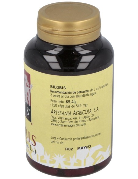 Bilobis Plantis (Ext.Seco Ginkgo Biloba) 120Cap.
