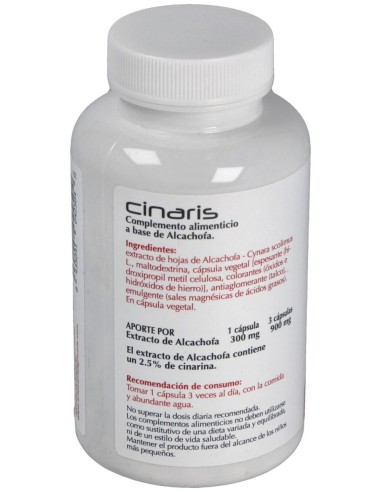 Plantis Cinaris Alcachofa Vegetales 120Caps