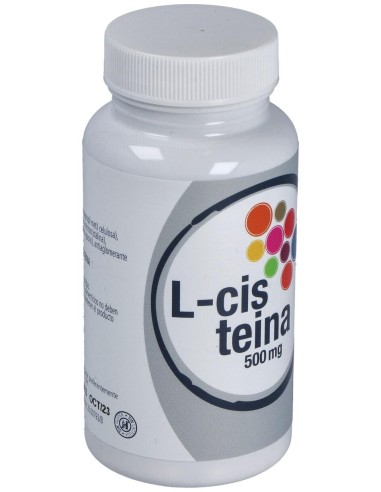 L-Cisteina 60 Cápsulas 500Mg Por Cápsula