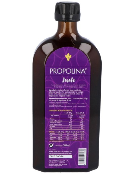 Artesania Agricola Propolina Jarabe 500Ml