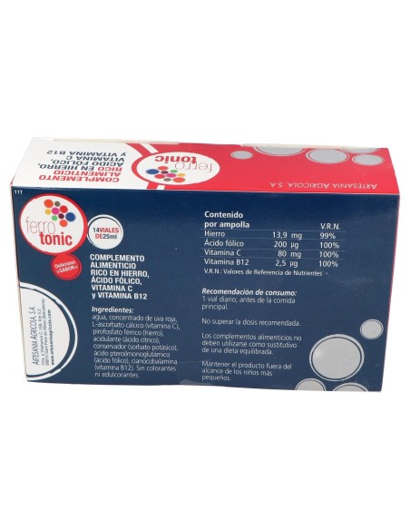 Artesania Agricola Ferrotonic 14Uds