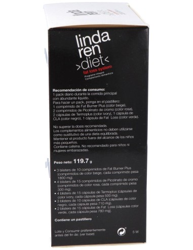 Fat Loss Lindaren Diet 30Packs