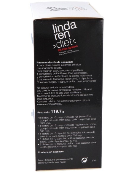 Fat Loss Lindaren Diet 30Packs