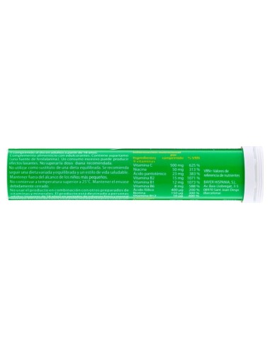 Berocca Performance Naranja Efervescente 30Comp
