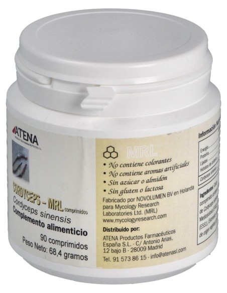 Cordyceps-Mrl 500Mg. 90Comp.