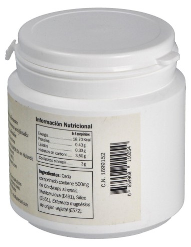 Cordyceps-Mrl 500Mg. 90Comp.