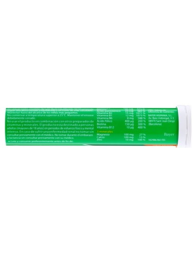 Berocca Performance Naranja Efervescente 30Comp