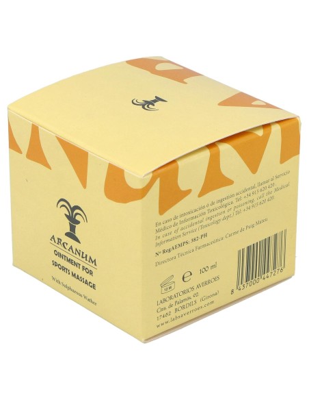 Arcanum Unguento Sedativo Masaje Deportivo 100Ml.