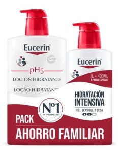 Pack Eucerin Ph5 Loción Hidratante, 1 L + 400 Ml Regalo