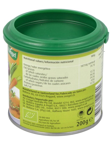 Herbamare Bouillon Bajo En Sodio Bote 200Gr.