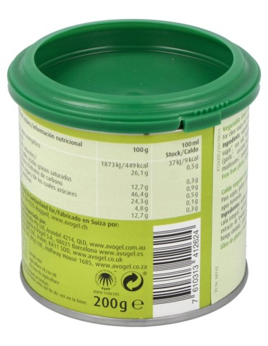 Herbamare Bouillon Bajo En Sodio Bote 200Gr.
