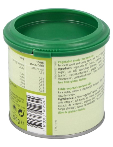 Herbamare Bouillon Bajo En Sodio Bote 200Gr.
