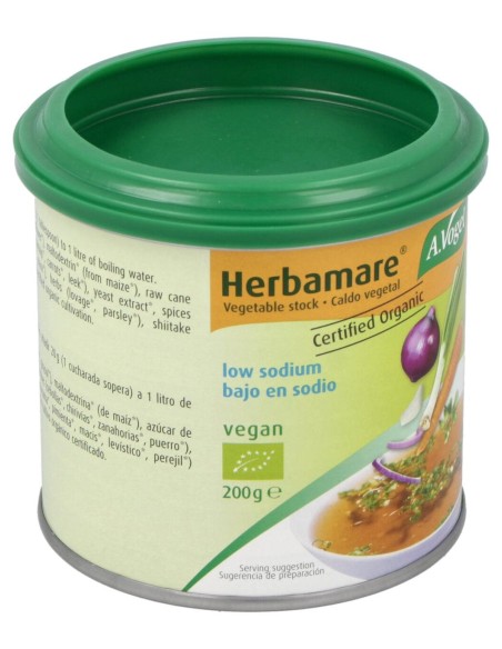 Herbamare Bouillon Bajo En Sodio Bote 200Gr.