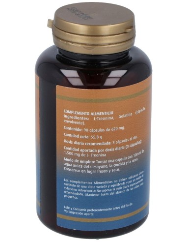 Jellybell Megamielina L-Treonina 500Mg 90Caps