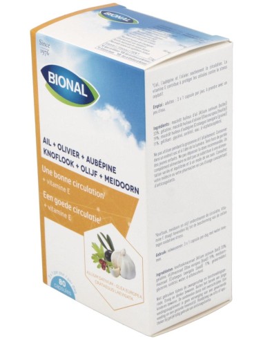 Tensifit Xtra (Ajo+Olivo+Espino Blanco) 80Cap.