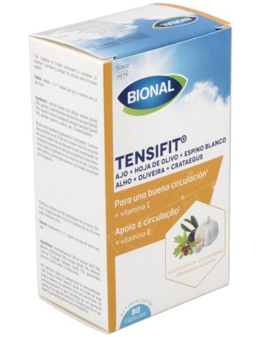 Tensifit Xtra (Ajo+Olivo+Espino Blanco) 80Cap.