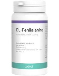 Codival Dl-Fenilalanina Phenylalanine 500Mg 100Caps