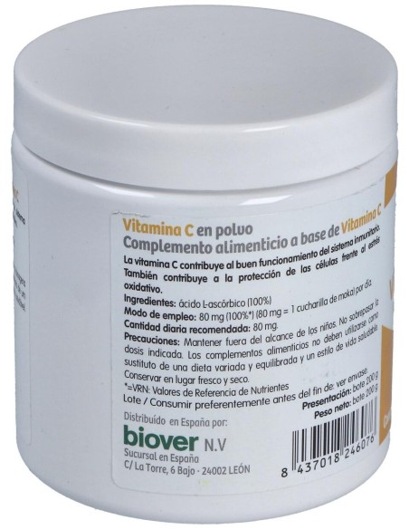 Bhealthy Vitamina C Polvo 200G