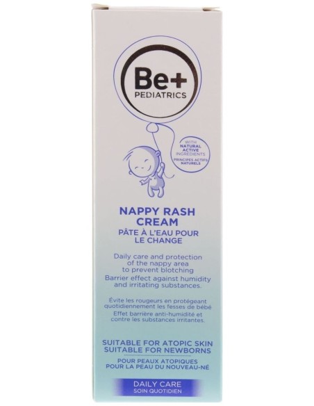 Be+ Pediatrics Pasta Al Agua Cambio De Pañal, 75 Ml