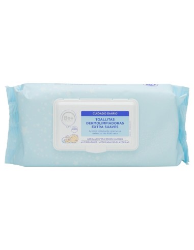 Be+ Pediatrics Toallitas Dermolimpiadoras Extra Suaves 3X72Uds