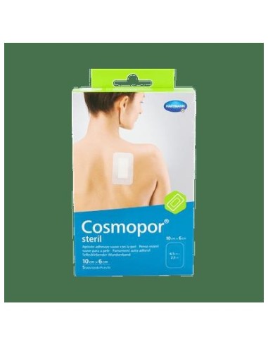 Cosmopor Steril Apósito 10 X 6 Cm, 5 Uds