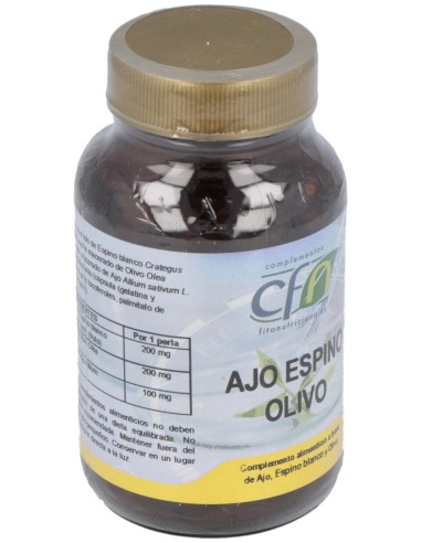 Cfn Ajo Espino Blanco Olivo 90Caps