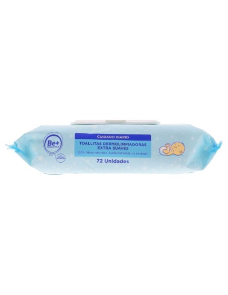 Be+ Pediatrics Toallitas Dermolimpiadoras Extra Suaves 3X72Uds