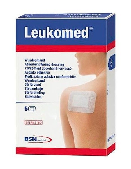 Leukomed Apósito Postoperatorio 10 Cm X 30 Cm, 5 Uds