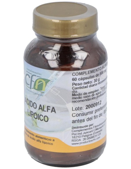 Cfn Ácido Alfalipoico 60Caps