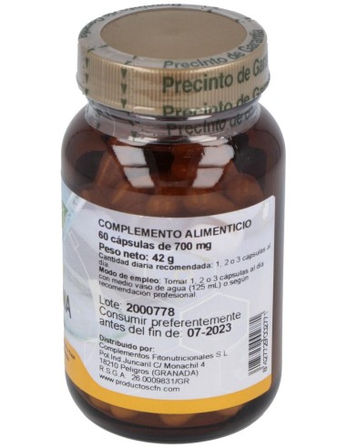 Lisina 500Mg. 60Cap.
