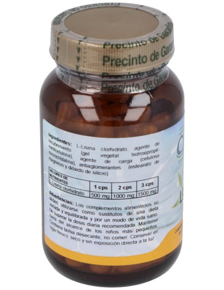 Lisina 500Mg. 60Cap.
