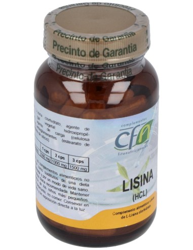 Lisina 500Mg. 60Cap.