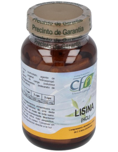 Lisina 500Mg. 60Cap.