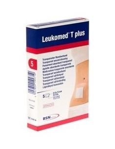 Leukomed T 5 Cm X 7,2 Cm, 5 Apósitos