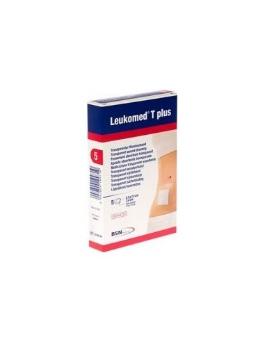 Leukomed T 5 Cm X 7,2 Cm, 5 Apósitos