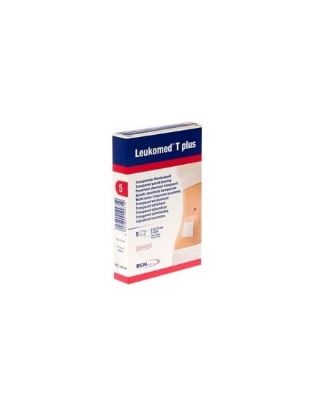 Leukomed T 5 Cm X 7,2 Cm, 5 Apósitos