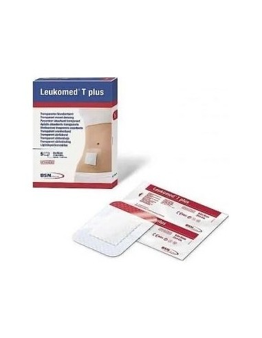 Leukomed T 5 Cm X 7,2 Cm, 5 Apósitos