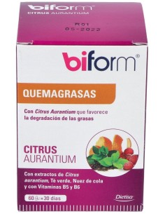 Biform Citrus Aurantium Quemagrasas 60Cáps