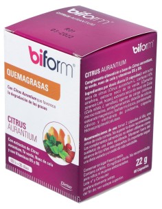 Biform Citrus Aurantium Quemagrasas 60Cáps 2