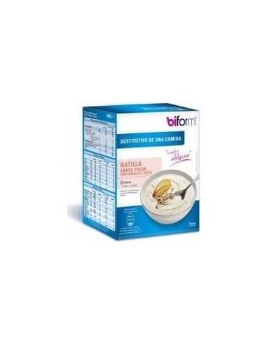 Biform Natillas Yogur De Cereales Y Fruta 6 Sobresx50G