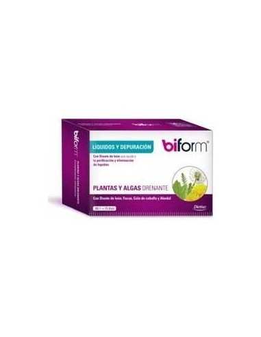 Biform Plantas Y Algas Drenante 60Cáps