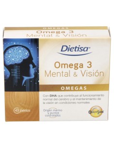 Dietisa Omega 3 Mental Y Visión 45 Perlas