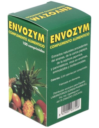 Nutribiol Envozym Enzimas Proteolíticas 100Comp.