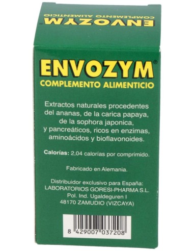 Nutribiol Envozym Enzimas Proteolíticas 100Comp.