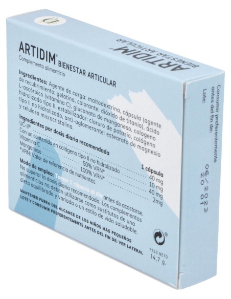 Dimefar Artidim 30Cáps