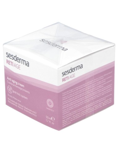 Sesderma Retiage Crema Facial Antienvejecimiento, 50 Ml