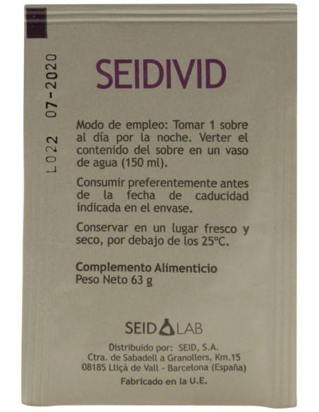 Seidivid 30 Sobres - Seid