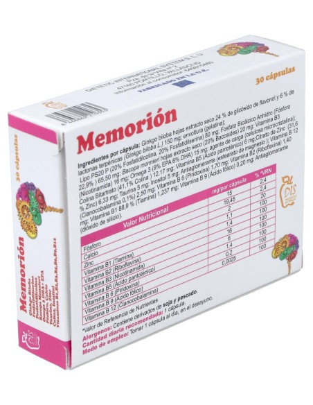 Dis Memorión 30Caps