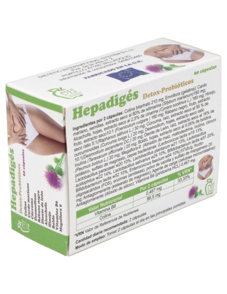 Dis Hepadiges 500Mg 60Caps