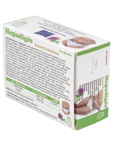 Dis Hepadiges 500Mg 60Caps